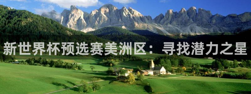 亚洲区世界杯预选赛：新世界杯预选赛美洲区：寻找潜力之星